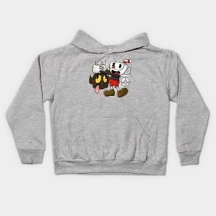 Steamboat Cuphead Kids Hoodie